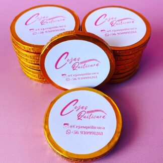 MONEDAS DE CHOCOLATE
