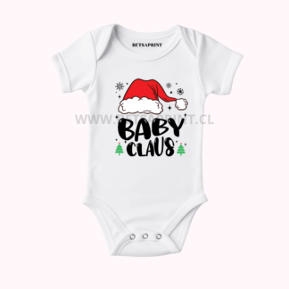 BODY BLANCO BABY CLAUS CON GORRO MODELO 11