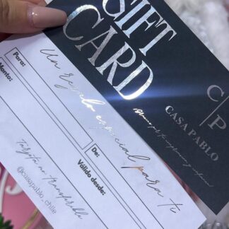 GIFT CARD LARGAS MEDIDA 16X7 CM